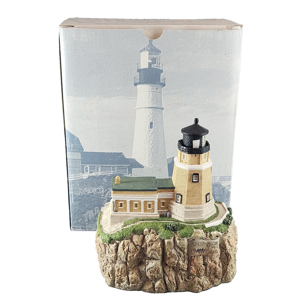 Harbour Lights Lighthouse Split Rock Minnesota #412 - Open Box